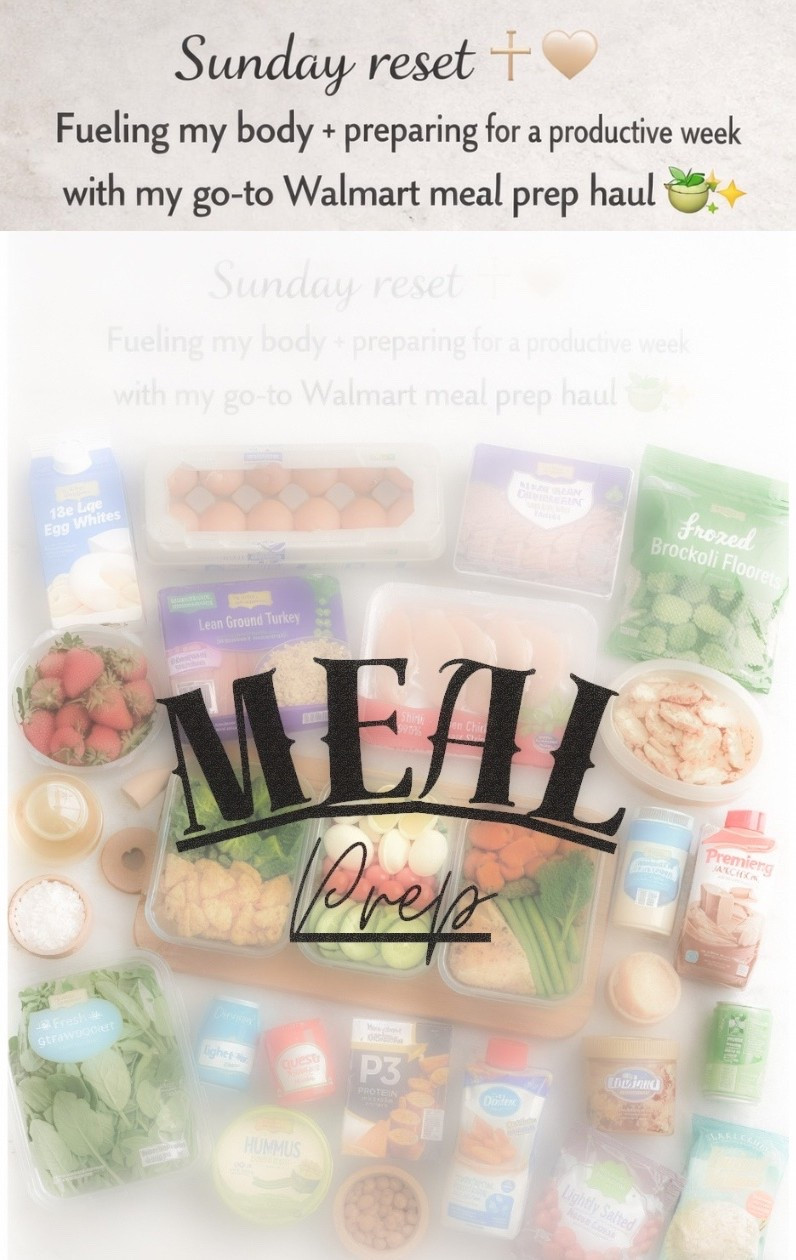 If it’s not prepped on Sunday… it’s chaos by Wednesday 😅
Sharing my go-to Walmart haul for quick, healthy meals + snacks all week 💚
Linked on LTK for easy shopping 🛒✨

Reach out for recipe ideas 💪🏽


#LTKfitnessgoals #LTKfoodie #LTKdayinmylife