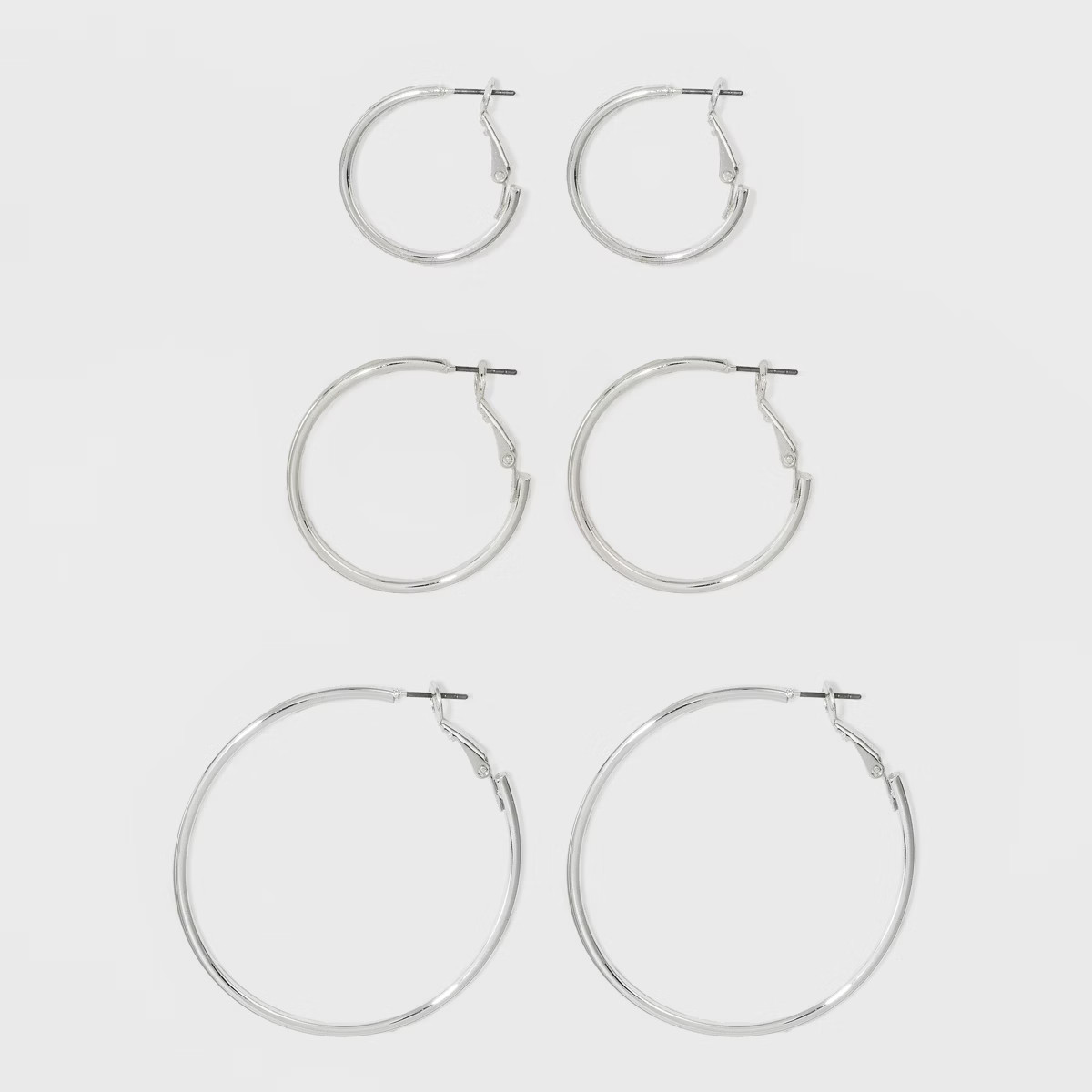 Hoop Earring Set 3pc - A New Day™ | Target
