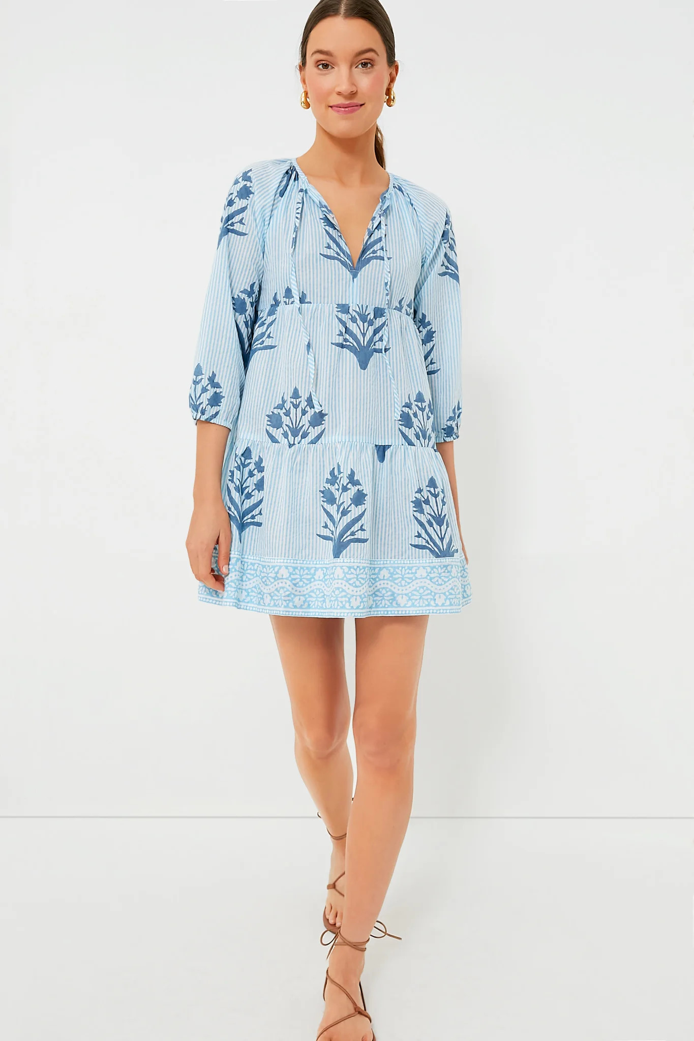 Classic Blue Priya Dress | Tuckernuck (US)