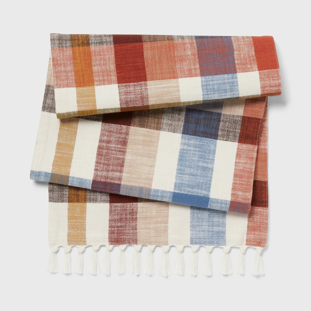 14"x72" Table Runner 'Multi-Plaid' - Threshold™ | Target