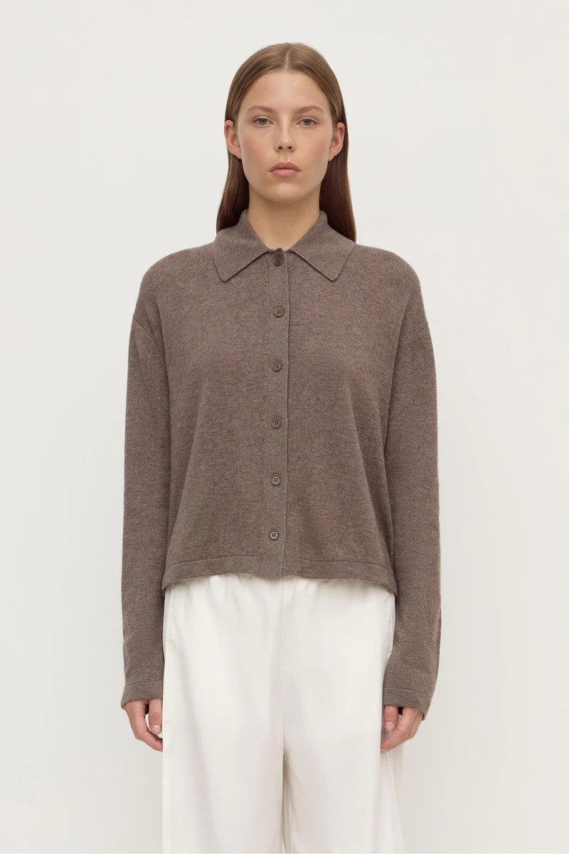 Wool Cashmere Knit Cardigan | Assembly Label (AU)
