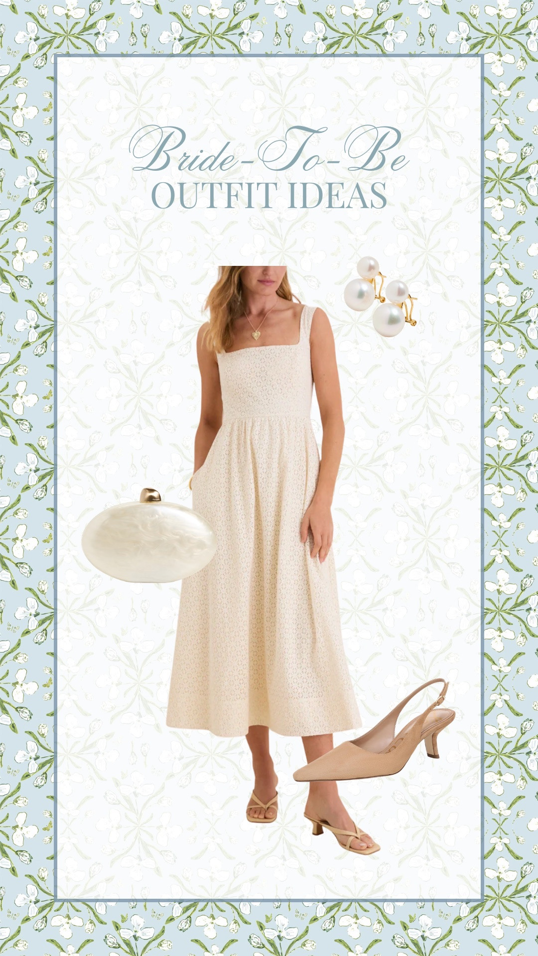 Outfit idea for the bride to be!