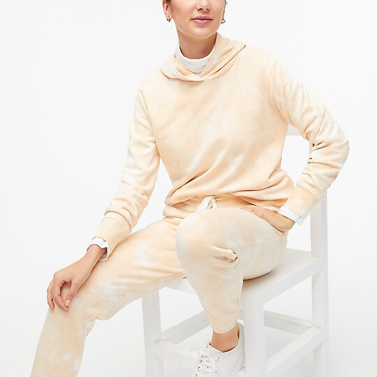 Marble tie-dyed sweatshirt | J.Crew Factory