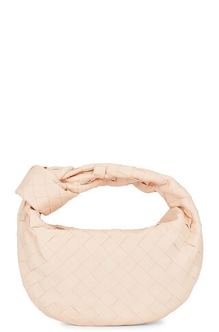 Bottega Veneta Mini Jodie Bag in Macaroon & Gold - Beige. Size all. | FWRD 