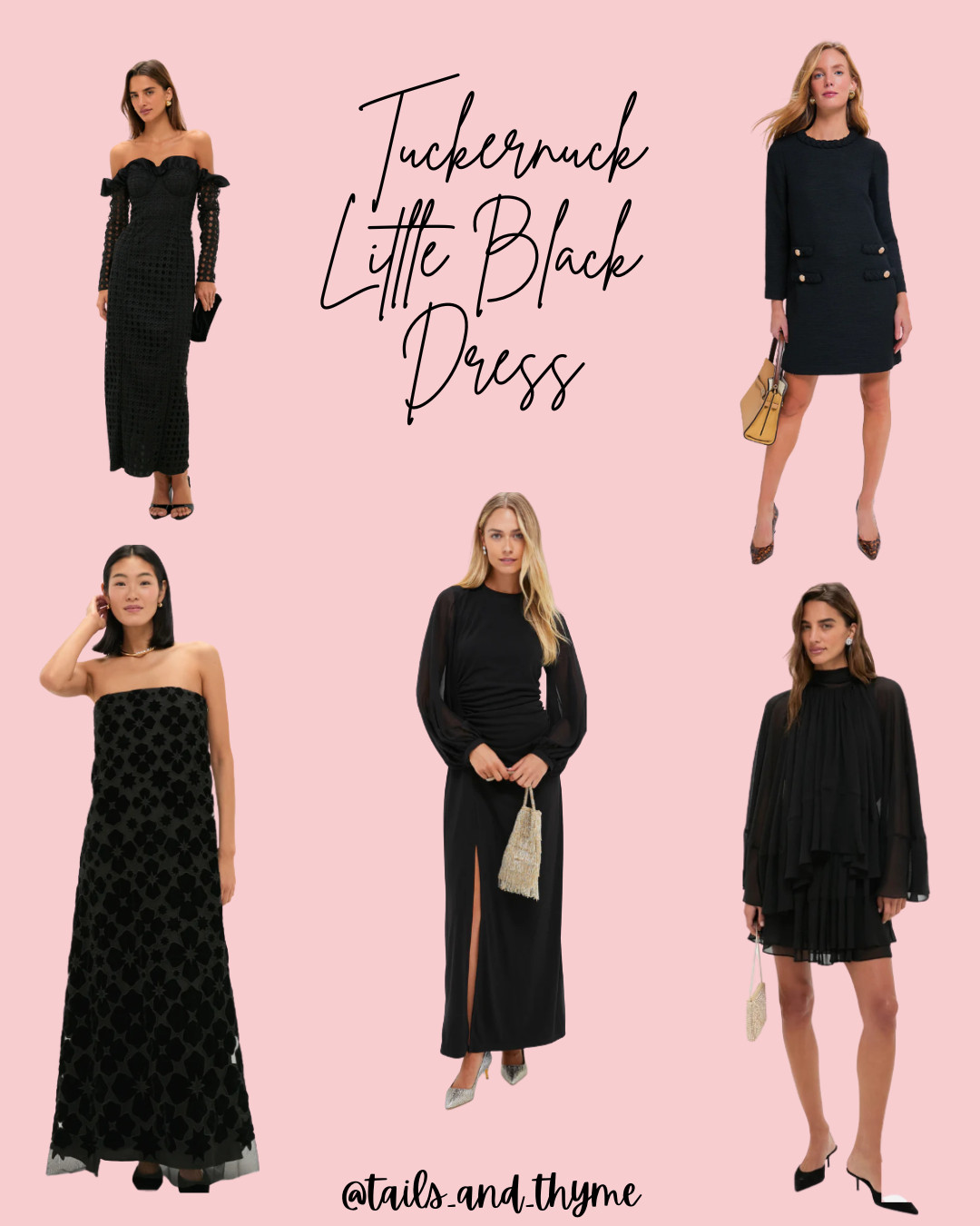 Tuckernuck Little Black Dress Edit 🖤✨
NYE, holiday parties, winter weddings, date nights — a classic black dress always works. Rounded up my favorite elevated silhouettes from Tuckernuck that are chic, timeless, and so easy to style. Shop the full edit below! 🤍
#littleblackdress #blackdressedit #holidaystyle #NYEoutfit #partyoutfitideas #tuckernuck #LTKholiday #LTKseasonal #outfitinspo #LTKfinds #LTKFaves #dressedit #wardrobeessentials #winterfashion #styleguide
 

 #LTKHoliday #LTKSeasonal #LTKWedding
