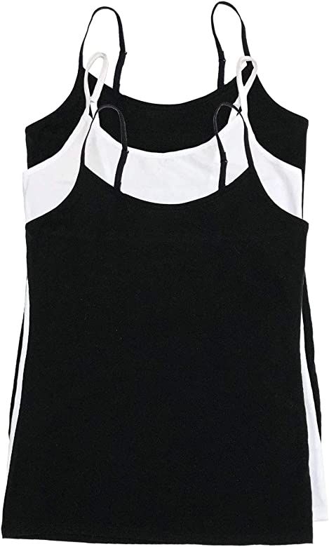 Felina Micro Modal Women’s Cami - Adjustable, Workout Top, Seamless Tank Top for Women (3-Pack) | Amazon (US)