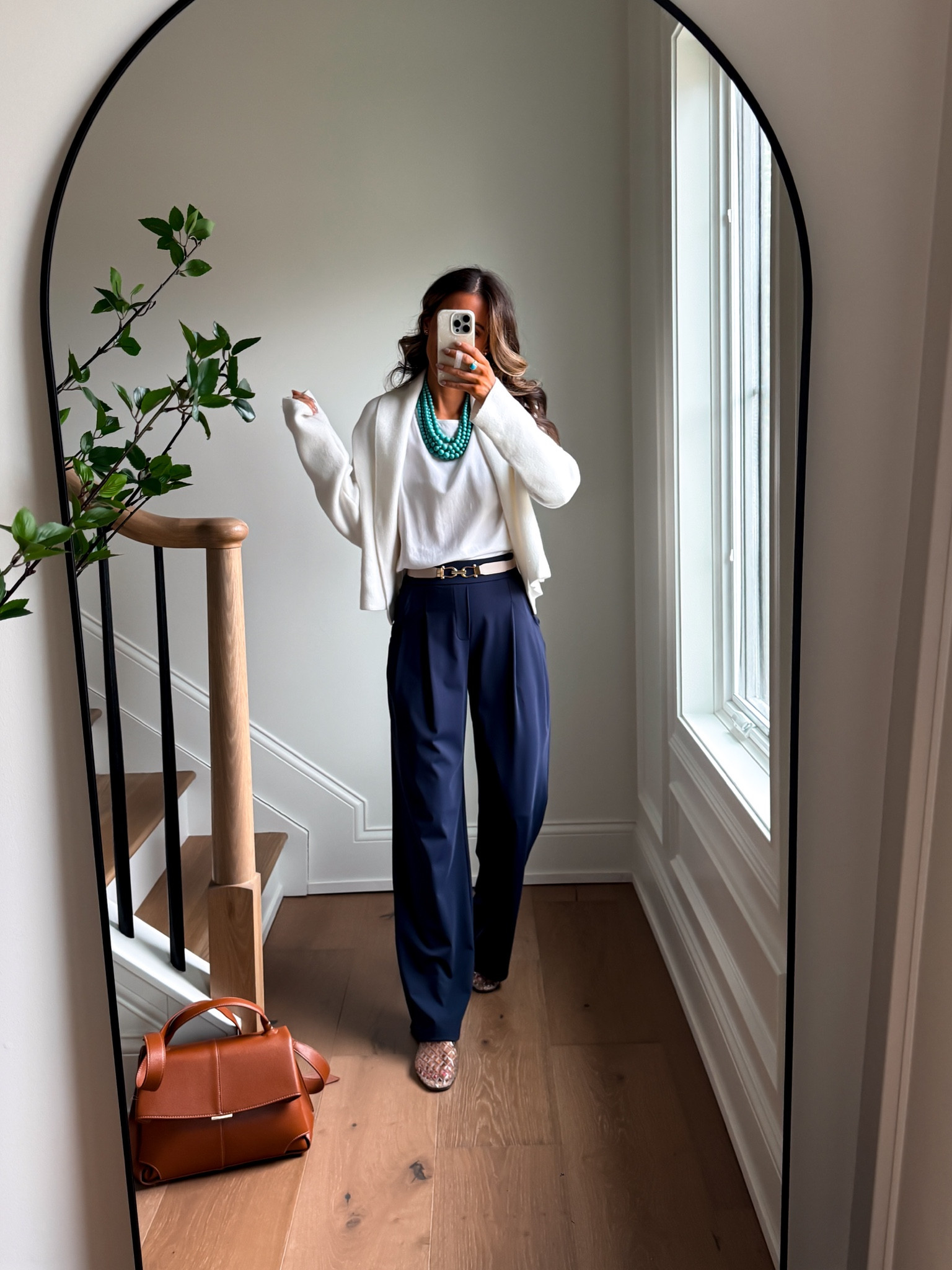 Wearing a small linen top. Fits true to size. Wrinkle free work pants  come in lengths! I’m 5’6” wearing a xsmall 33” inseam

#LTKSaleAlert #LTKWorkwear #LTKSeasonal