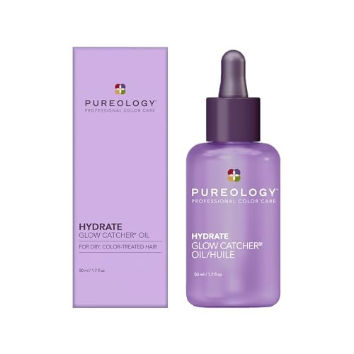 Pureology Hydrate Glow Catcher Hair Oil – Hydration & Shine For Dry Hair | Amazon (US)