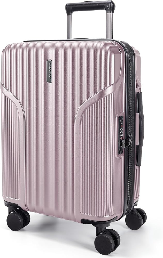 BAGSMART Carry On Luggage 22x14x9 Airline Approved, luggage with Spinner Wheels, 20 Inch Expandab... | Amazon (US)