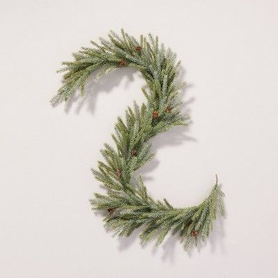 6' Faux Spruce & Pinecone Christmas Garland - Hearth & Hand™ with Magnolia | Target
