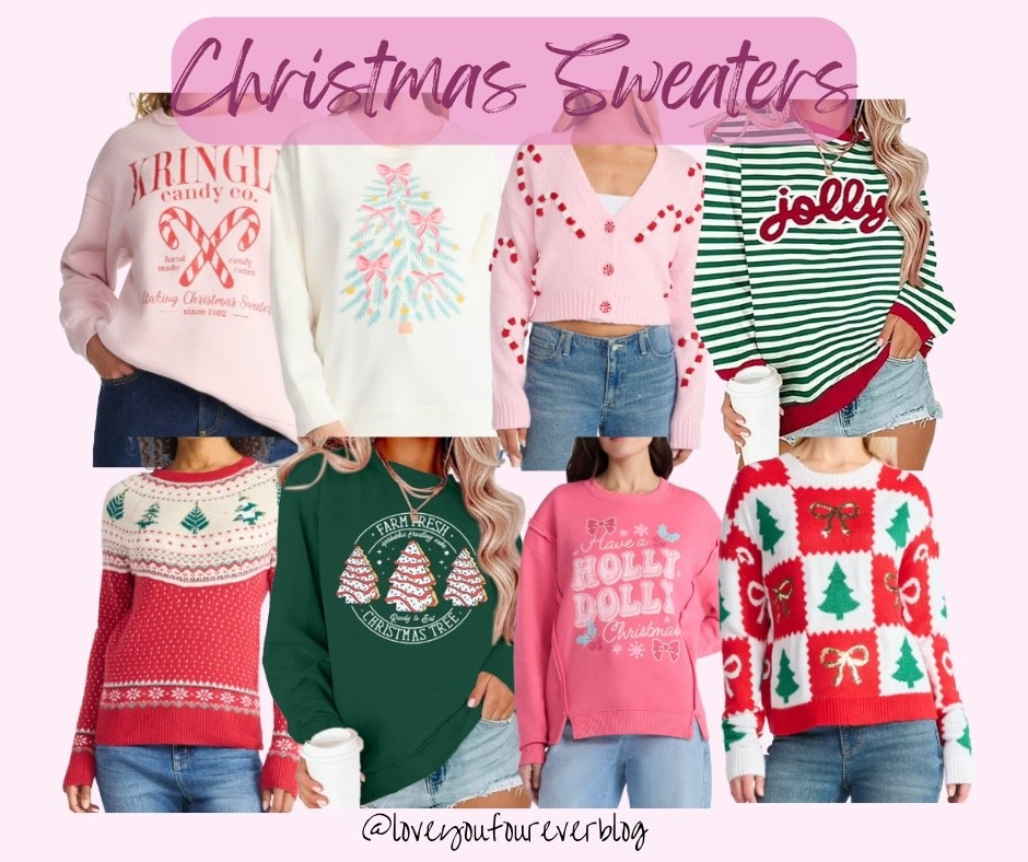 Walmart affordable Christmas sweaters and sweatshirts. Grab them before they sell out! Some on sale for $12!

#LTKHoliday #LTKSaleAlert #LTKFindsUnder50