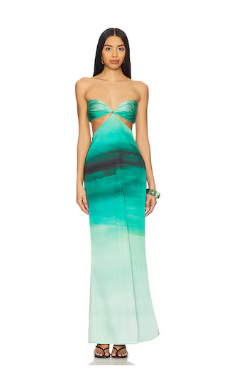 Riri Dress in Evergreen | Revolve Clothing (Global)