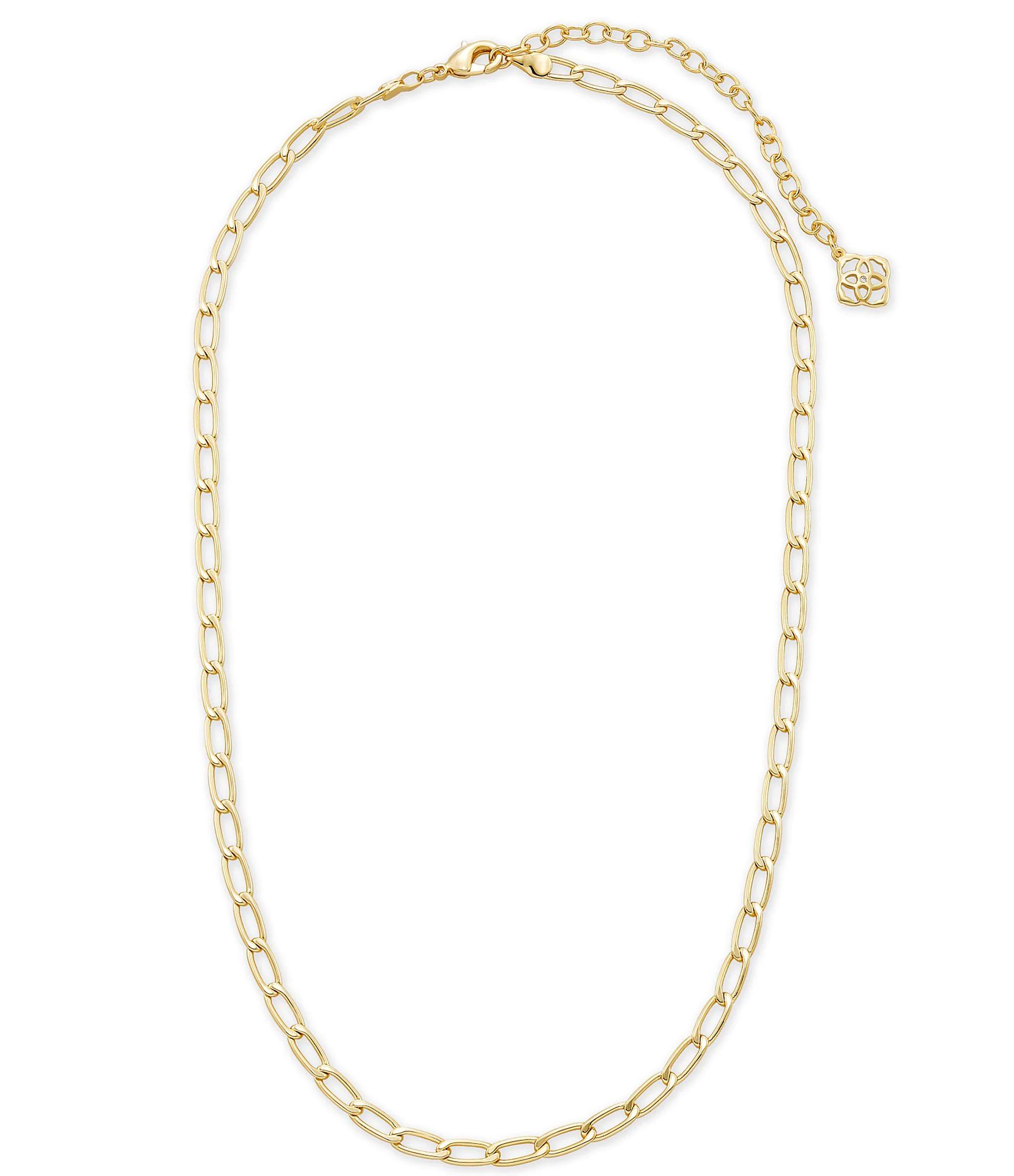 Merrick Paperclip Chain Necklace | Dillard's