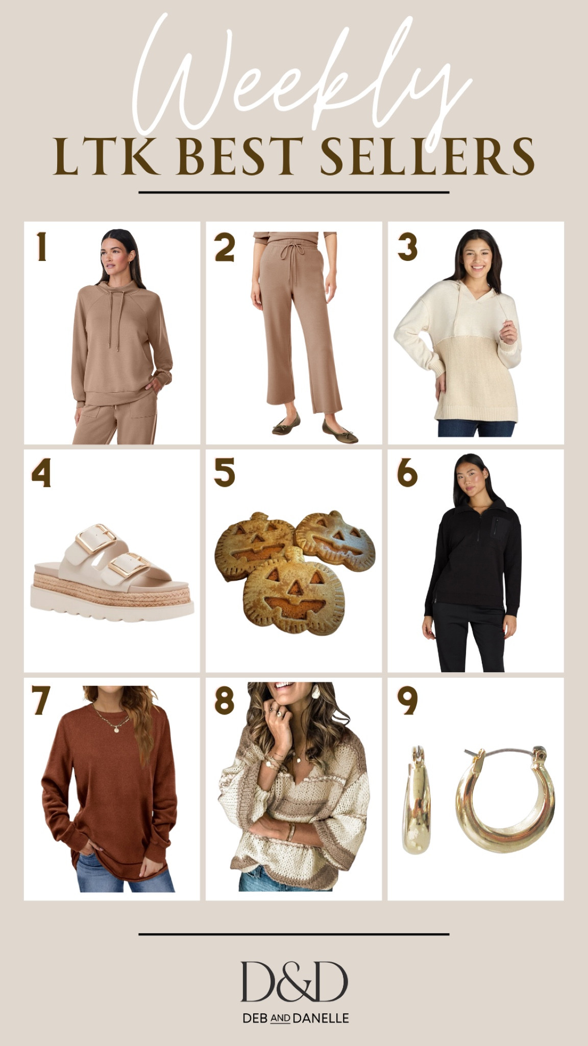 Our top-selling products for the week from LTK include my new Fall fashion tops from Walmart, my platform buckle wedge sandals (which I still consider Fall shoes), as well as these faux pumpkin cookies from Etsy. 

#LTKSeasonal #LTKMidsize #LTKHome