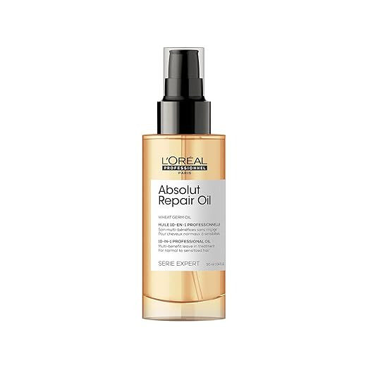 L'Oreal Professionnel Absolut Repair 10-in-1 Leave-in Oil | Nourishes, Resurfaces & Repairs | Wit... | Amazon (US)