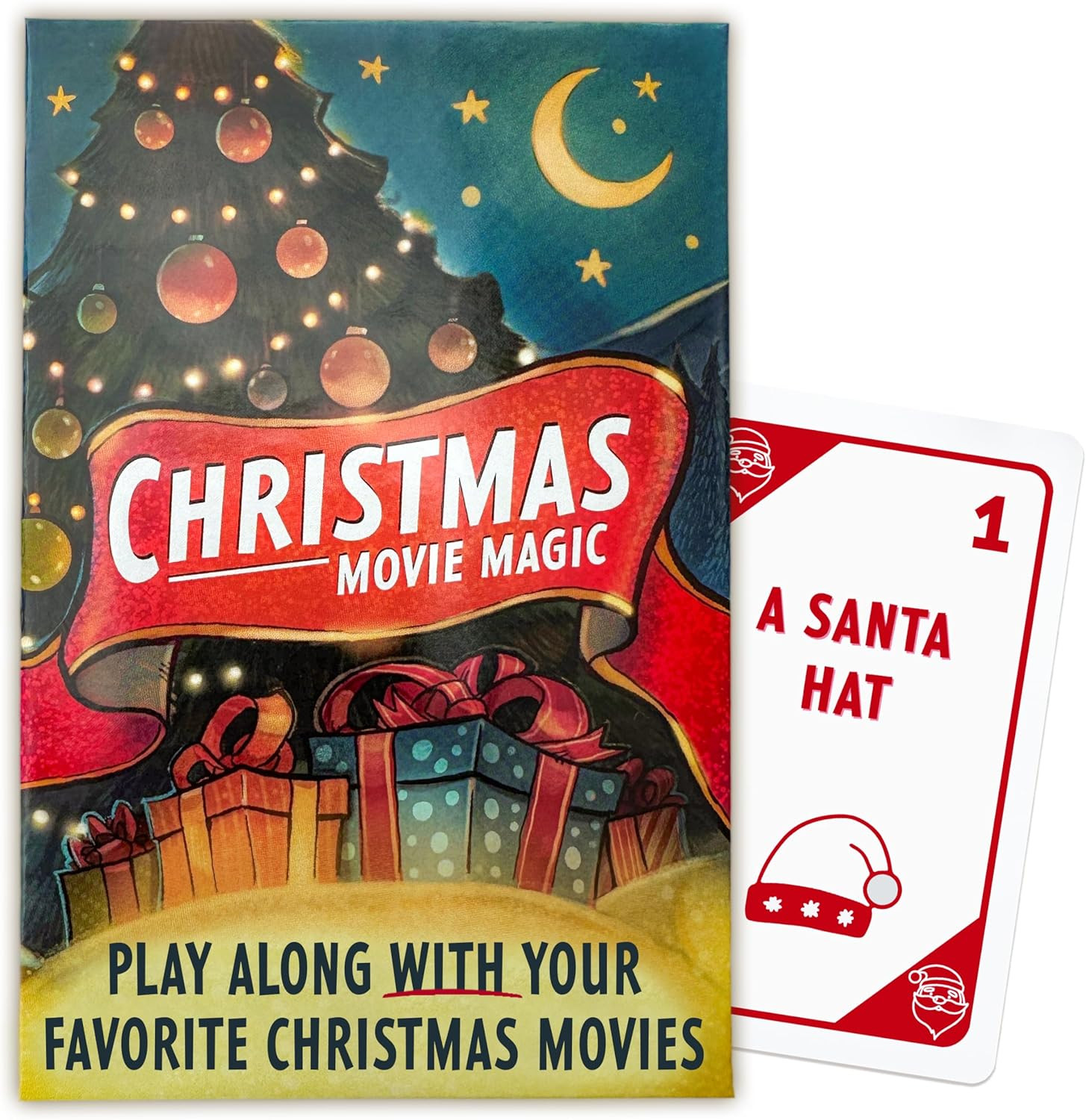 Christmas Movie Magic Card Game – Play Along with Movies – Fun Family Holiday Board Games for... | Amazon (US)