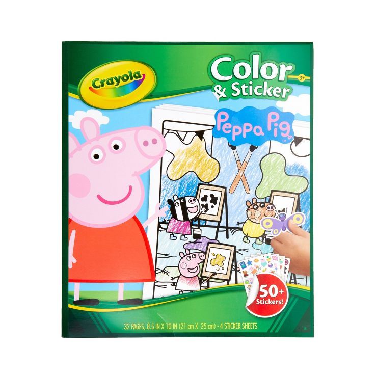 Crayola Peppa Pig Color & Sticker Book | Target