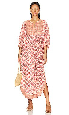 Free People Hazy Maisy Maxi in Earth Combo from Revolve.com | Revolve Clothing (Global)