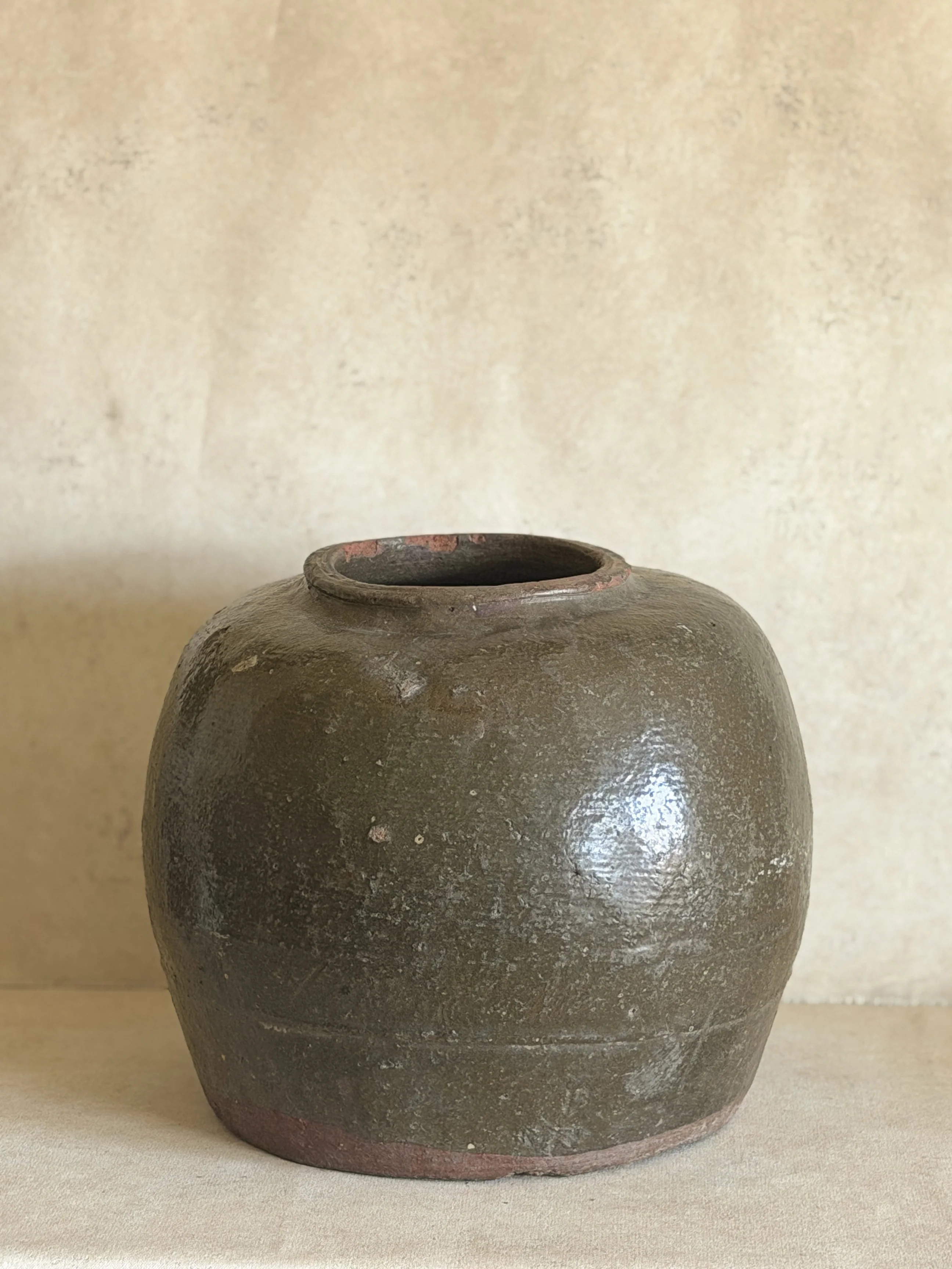 Vintage Mijiu Rice Wine Jar, Large No. 4 | Cottage and Key