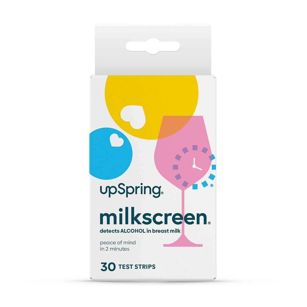 UpSpring MilkScreen Breast Milk Test Strips for Alcohol - Detects Alcohol in Breast Milk | Target