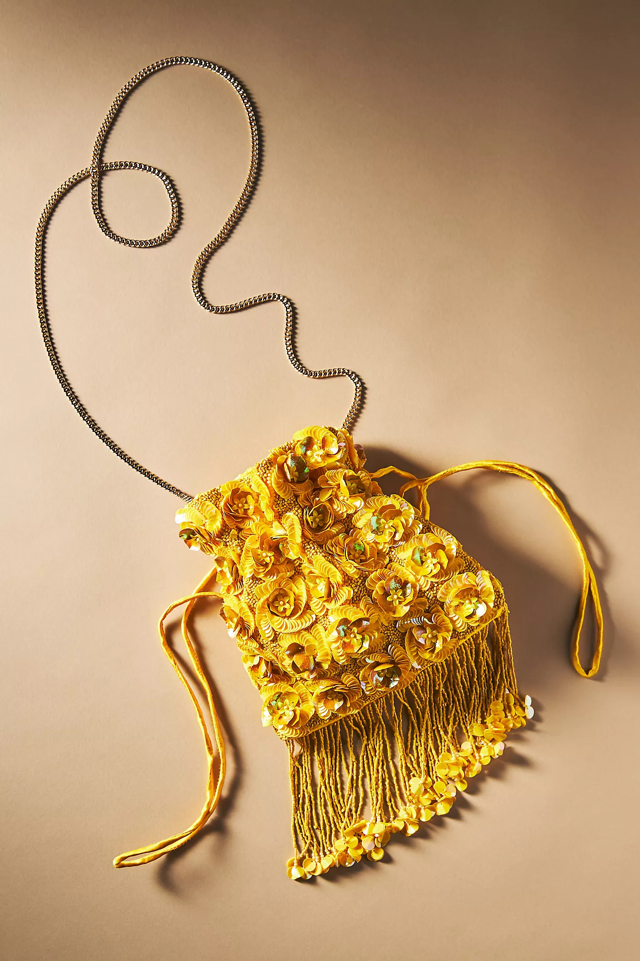 Embellished Floral Crossbody Bag | Anthropologie (US)