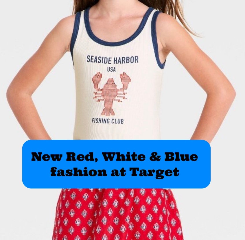 Red, white and blue new fashion for girls at Target

USA. July 4th.

#LTKKids #LTKSeasonal