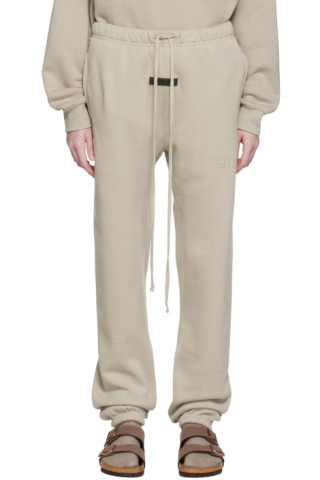 Essentials - Gray Drawstring Lounge Pants | SSENSE