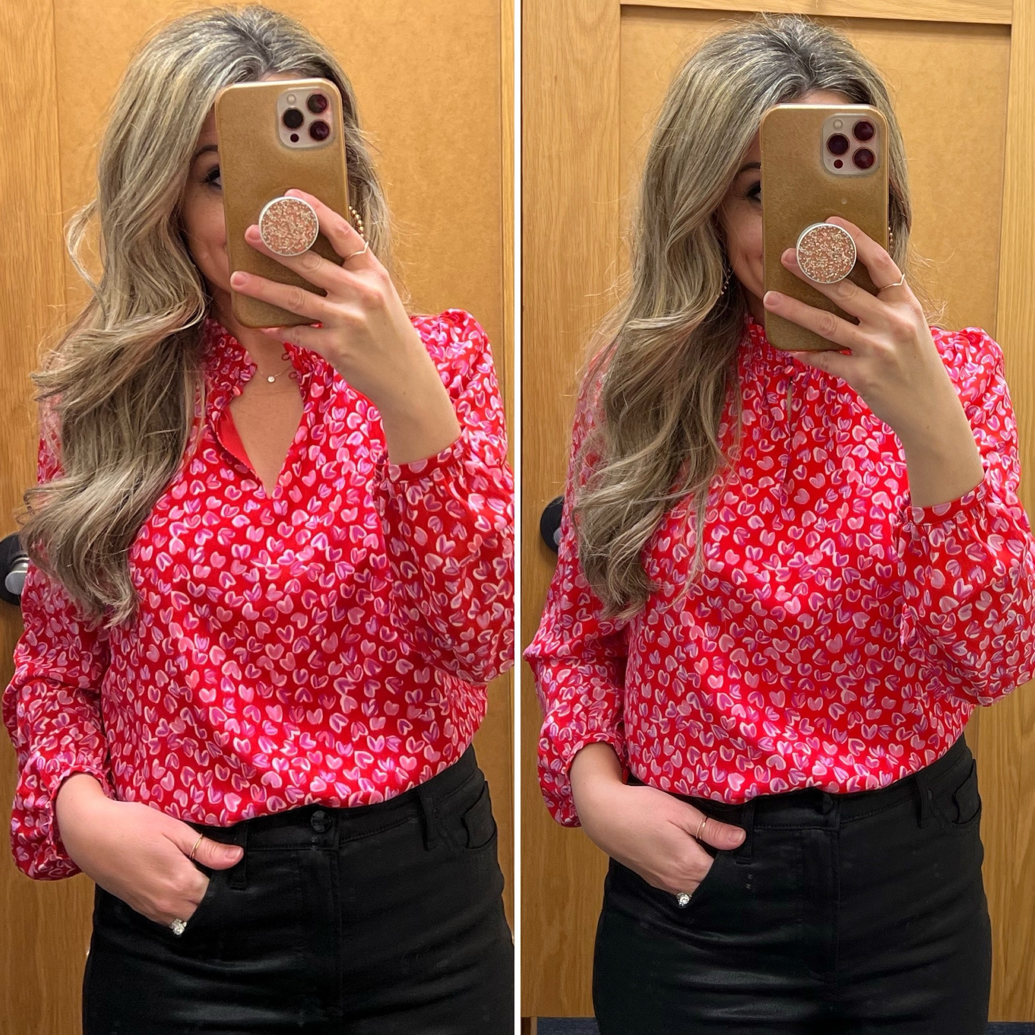 Valentine’s Day top

#LTKsalealert #LTKSeasonal #LTKover40