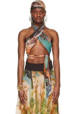 Débardeur multicolore en tulle exclusif à SSENSE | SSENSE