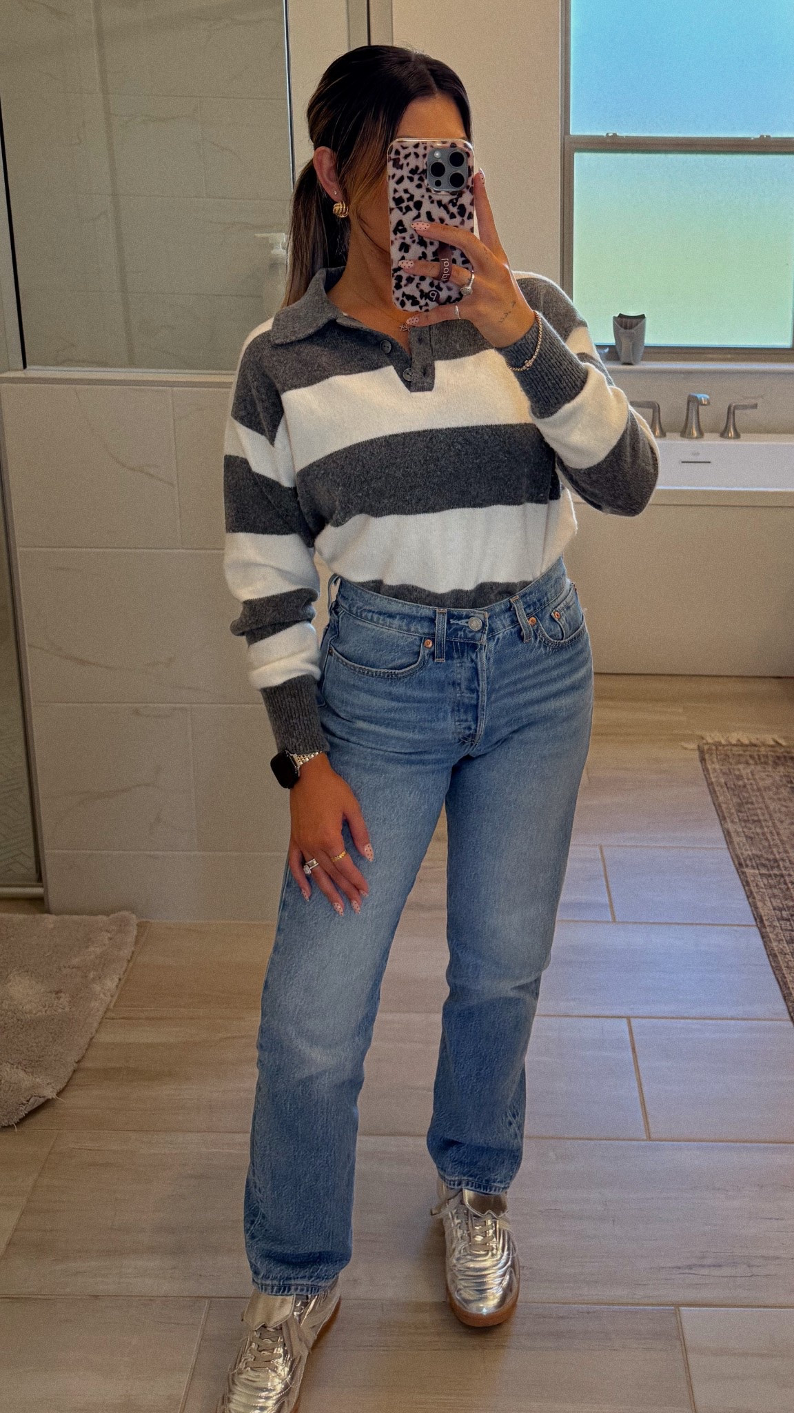 Another Walmart fashion find! 
#leviwedgiejeans #walmartfinds #walmartfashion #everydayoutfitideas #effortlessstyle #casualootd #momoutfitideas 

#LTKSaleAlert #LTKPetite #LTKFindsUnder50
