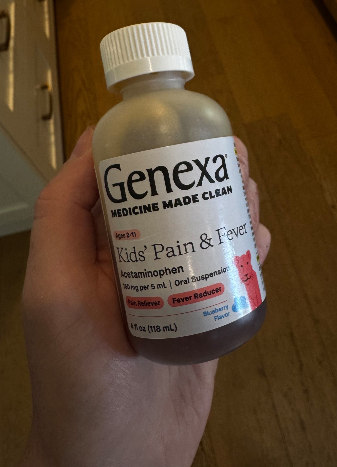 My go-to when my kids are sick and need medicine, but without additives!
