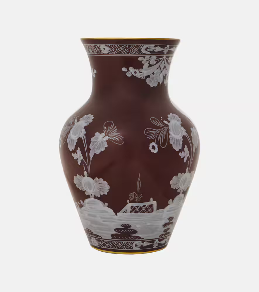Ginori 1735 Oriente Italiano Ming porcelain vase | Mytheresa (US/CA)