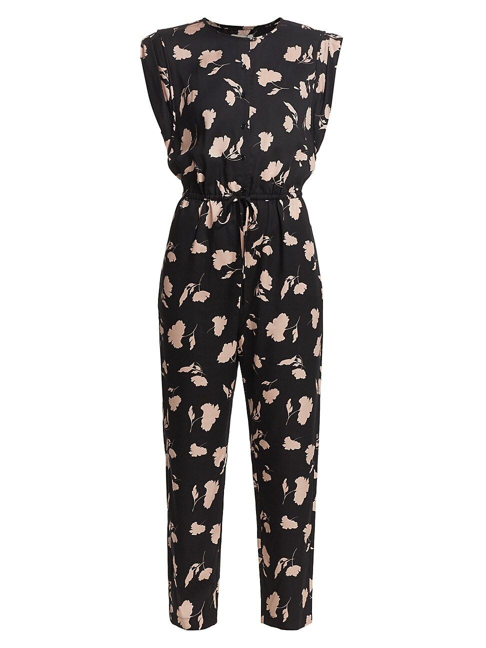 Joie Women's Noleen Printed Jumpsuit - Caviar - Size Small | Saks Fifth Avenue