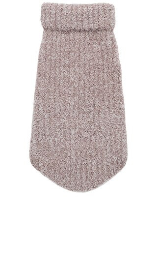 Barefoot Dreams CozyChic Ribbed Pet Sweater in Mauve. - size S | Revolve Clothing (Global)