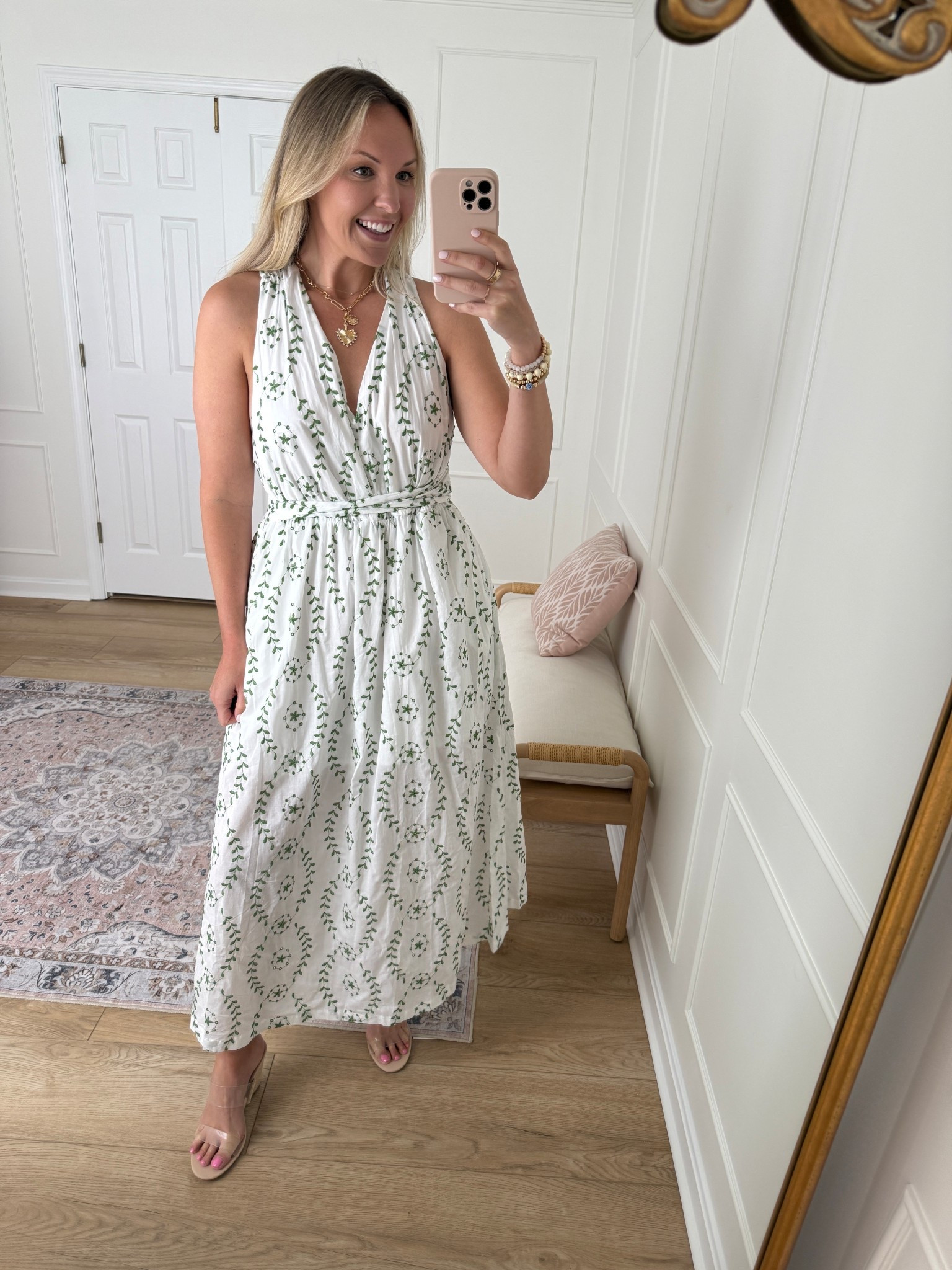 Love this embroidered maxi dress! It does run big, I should have sized down to a small (I’m normally a med) 

#LTKSaleAlert #LTKMidsize #LTKFindsUnder50
