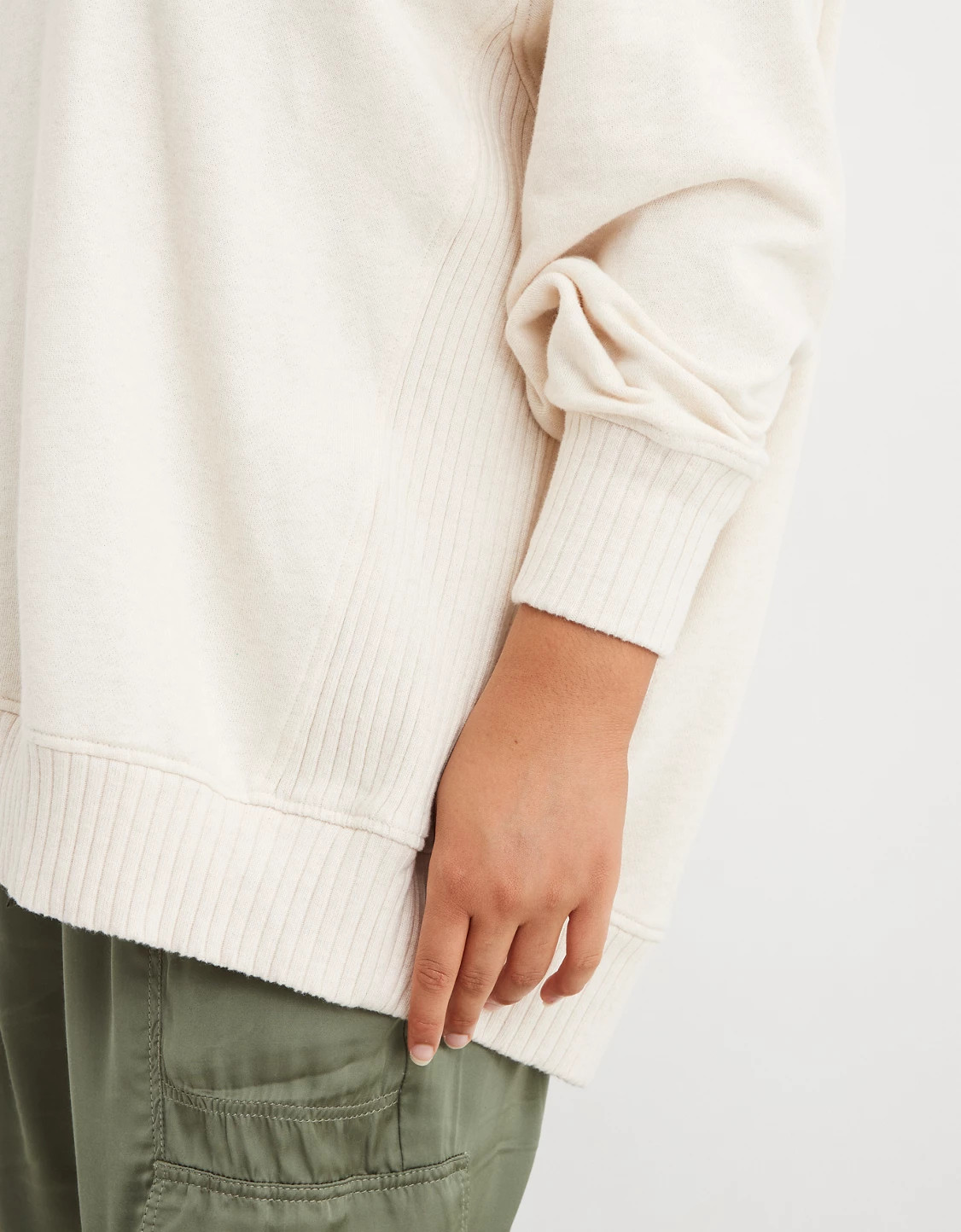 Aerie Down-To-Earth Crew Sweatshirt | Aerie