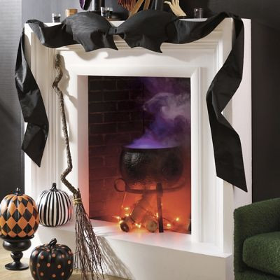 Bat Bow Mantel Scarf | Grandin Road