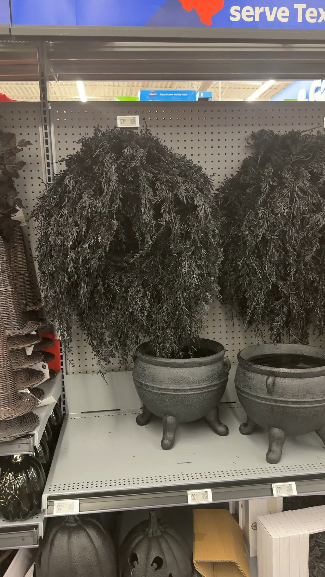 anthropologie halloween look for less 🖤 this cascading black wreath from the my texas house halloween collection is only $27 at walmart! the anthro version is $138 😳 such a good spooky season find + i have a feeling this one will go fast!

walmart halloween, walmart halloween decor, walmart halloween 2026, my texas house halloween, my texas house walmart, halloween wreath, black halloween wreath, cascading black wreath, anthropologie halloween dupe, anthropologie wreath dupe, anthro halloween dupe, halloween look for less, affordable halloween decor, spooky home decor, halloween front door decor, halloween porch decor, halloween home decor, viral walmart finds, walmart finds, halloween finds

#LTKSeasonal #LTKHome #LTKdayinmylife