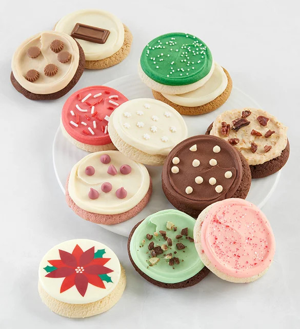 Bow Gift Box - Frosted Cookies | Cheryl's