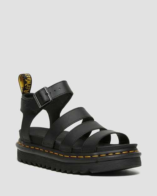 Blaire Hydro Leather Strap Sandals | Dr Martens (UK)