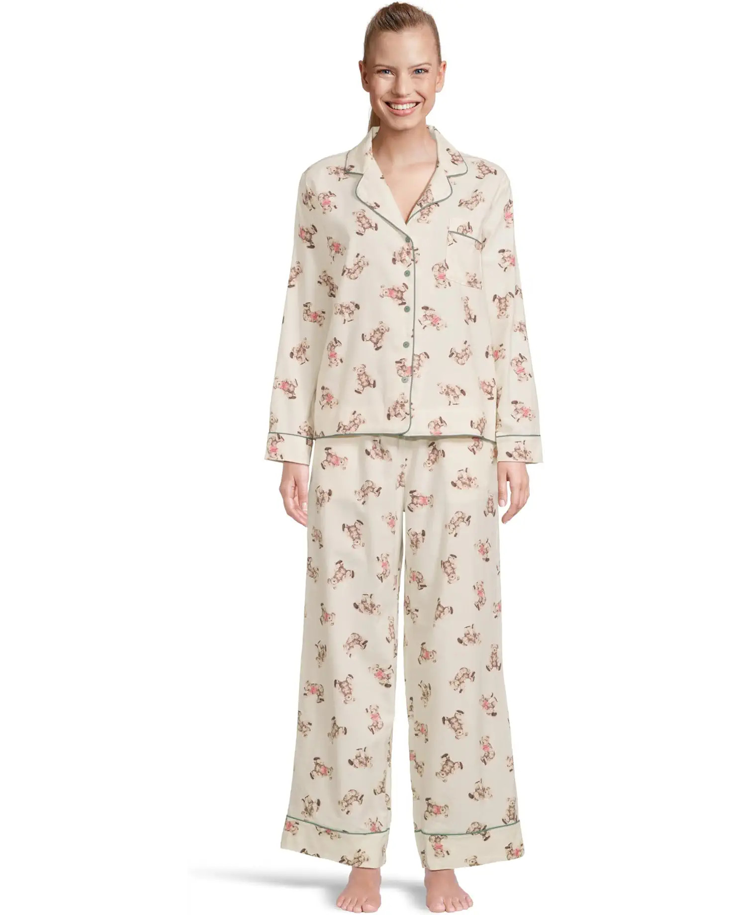 Snooze Mode Long Pj Set | Zappos