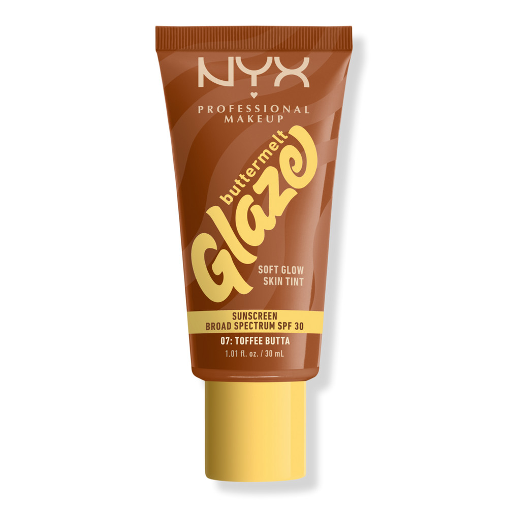 NYX Professional Makeup Buttermelt Glaze Skin Tint SPF 30 - Toffee Butta | Ulta