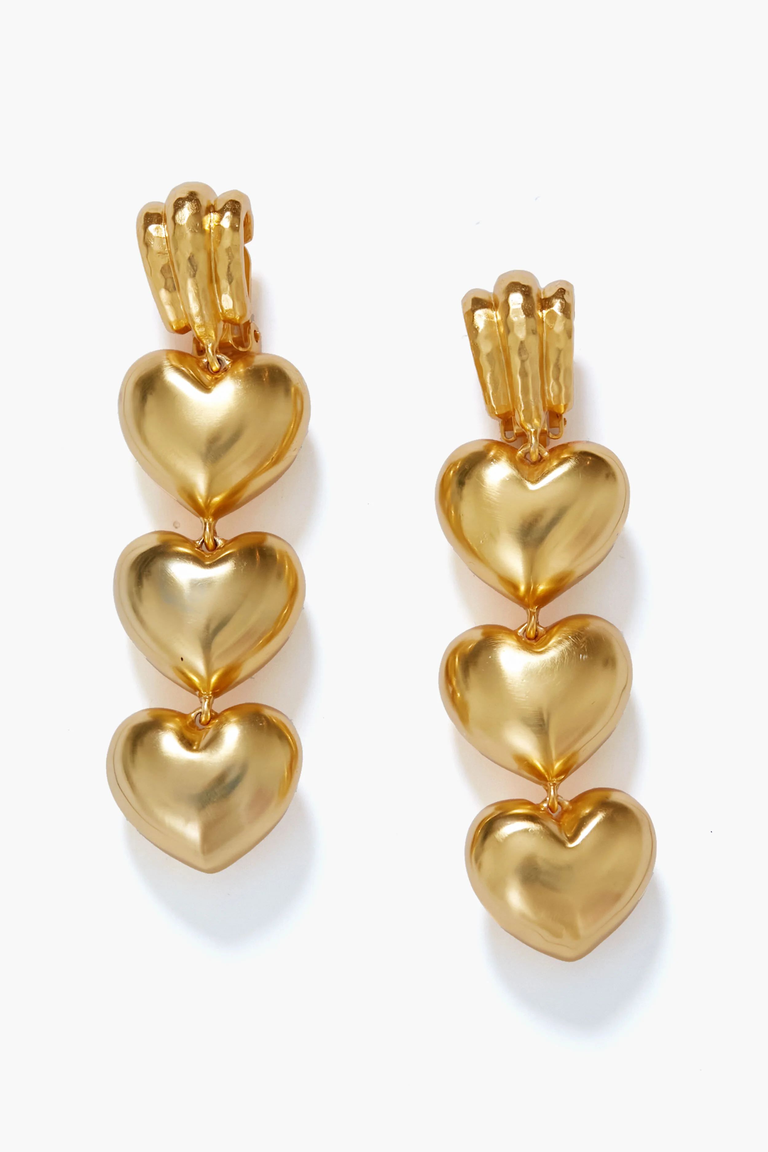 Gold Love Bubble Earrings | Tuckernuck (US)