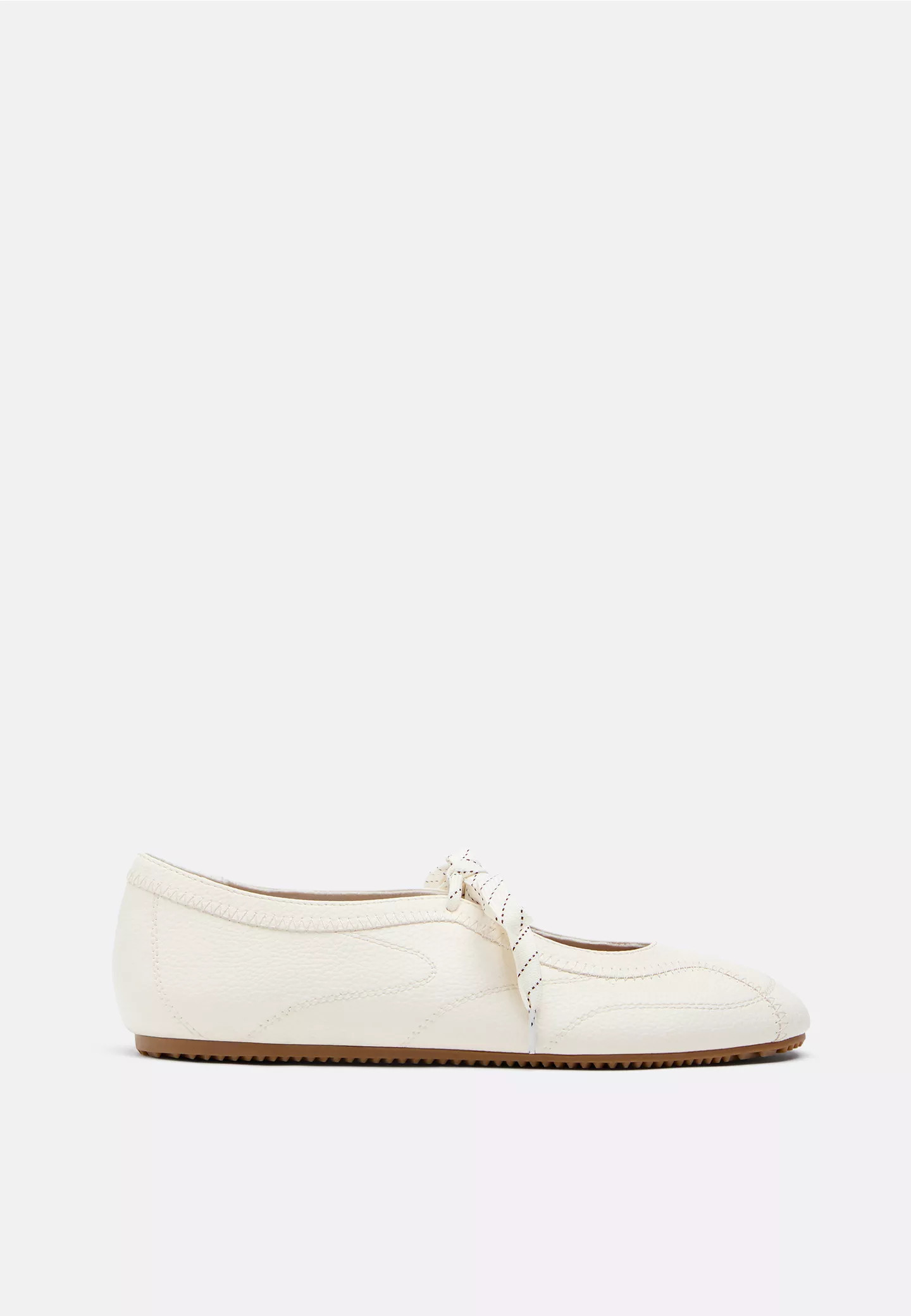 Bow sneaker ballet flats - Women's fashion | Stradivarius United Kingdom | Stradivarius (UK)