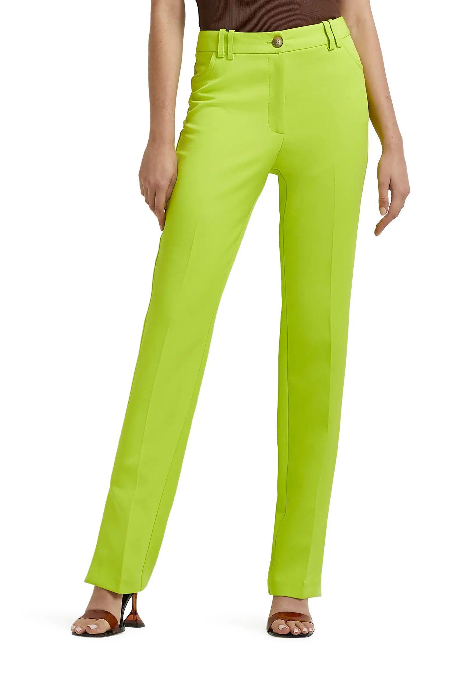 Tailored Split Hem Trousers | Nordstrom
