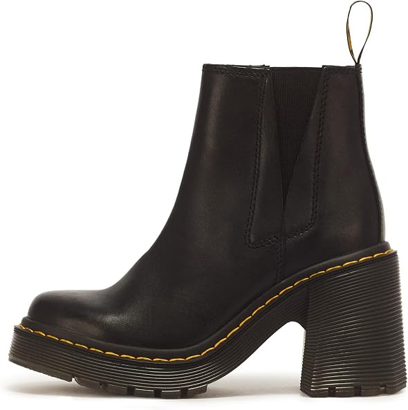 Dr. Martens Women's Spence Leather Heeled Chelsea Boot | Amazon (US)