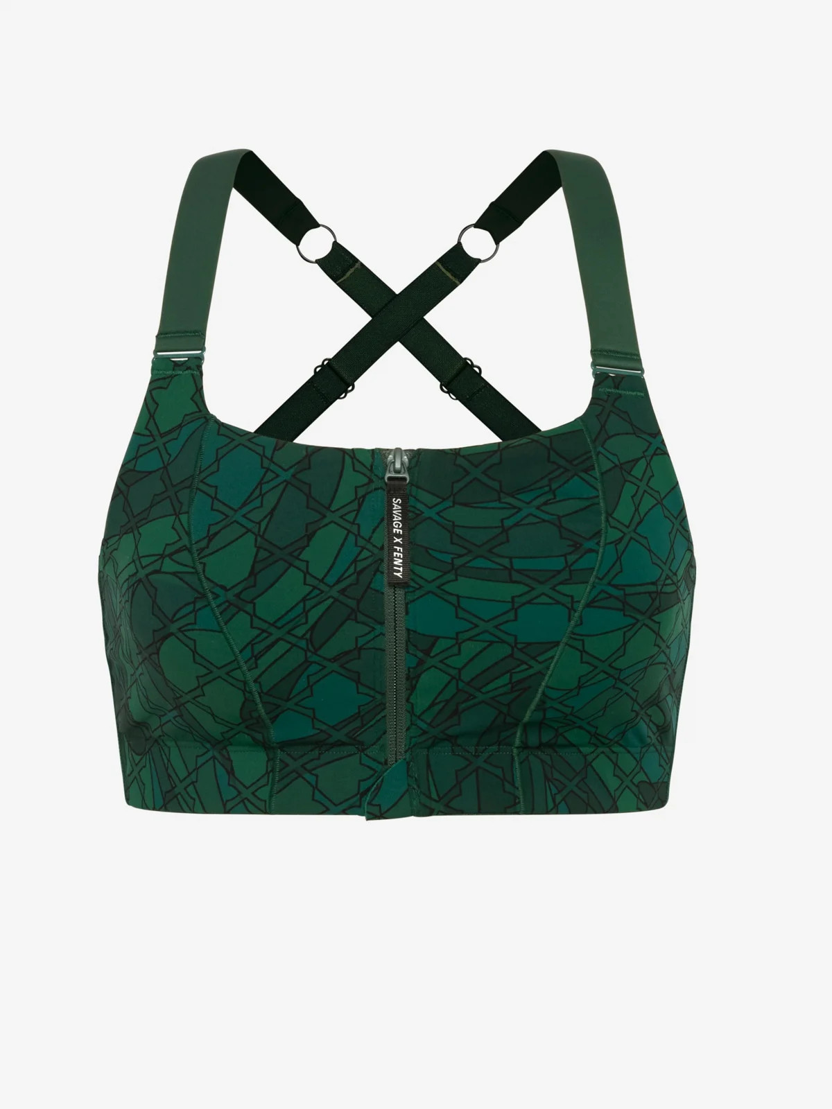 Cool Curves High-Impact Zip-Up Sports Bra | Savage x Fenty - North America