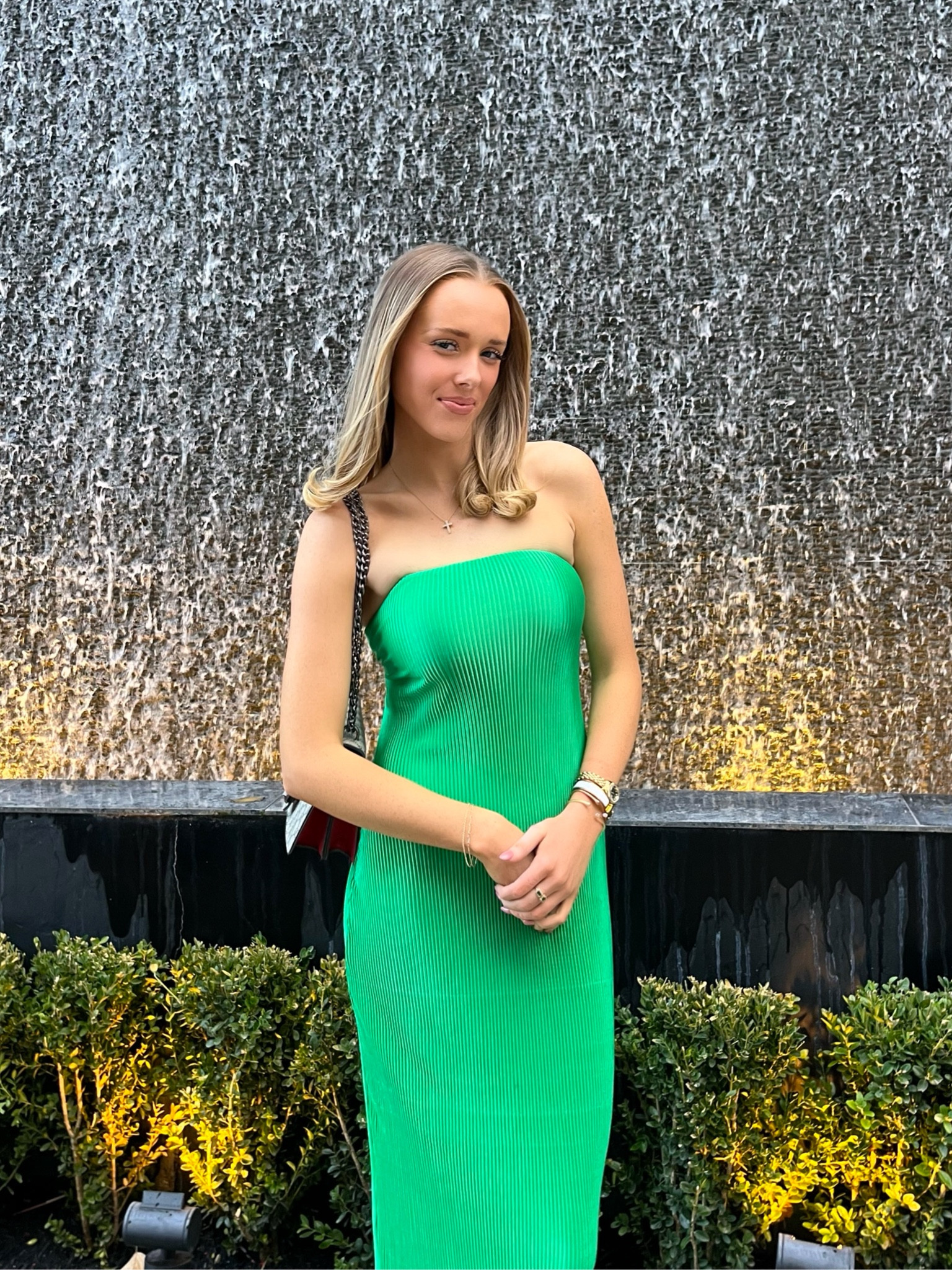 Beautiful Strapless Dress From Amazon 💚💚