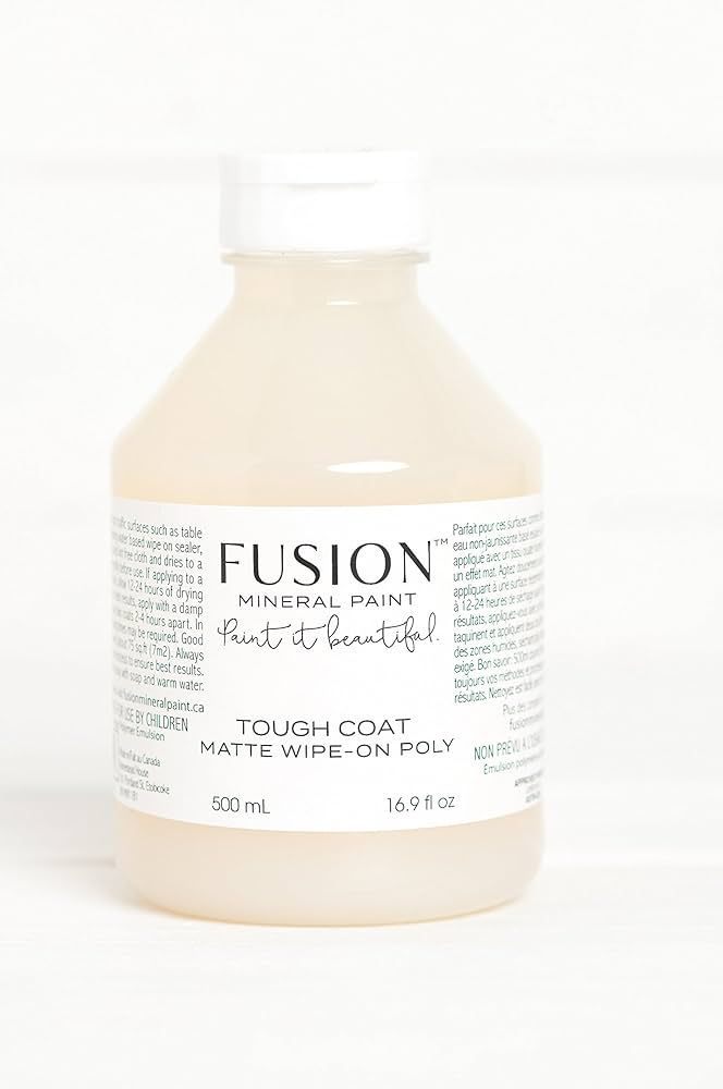 Fusion Mineral Paint Tough Coat Matte Wipe-on Poly | Amazon (US)
