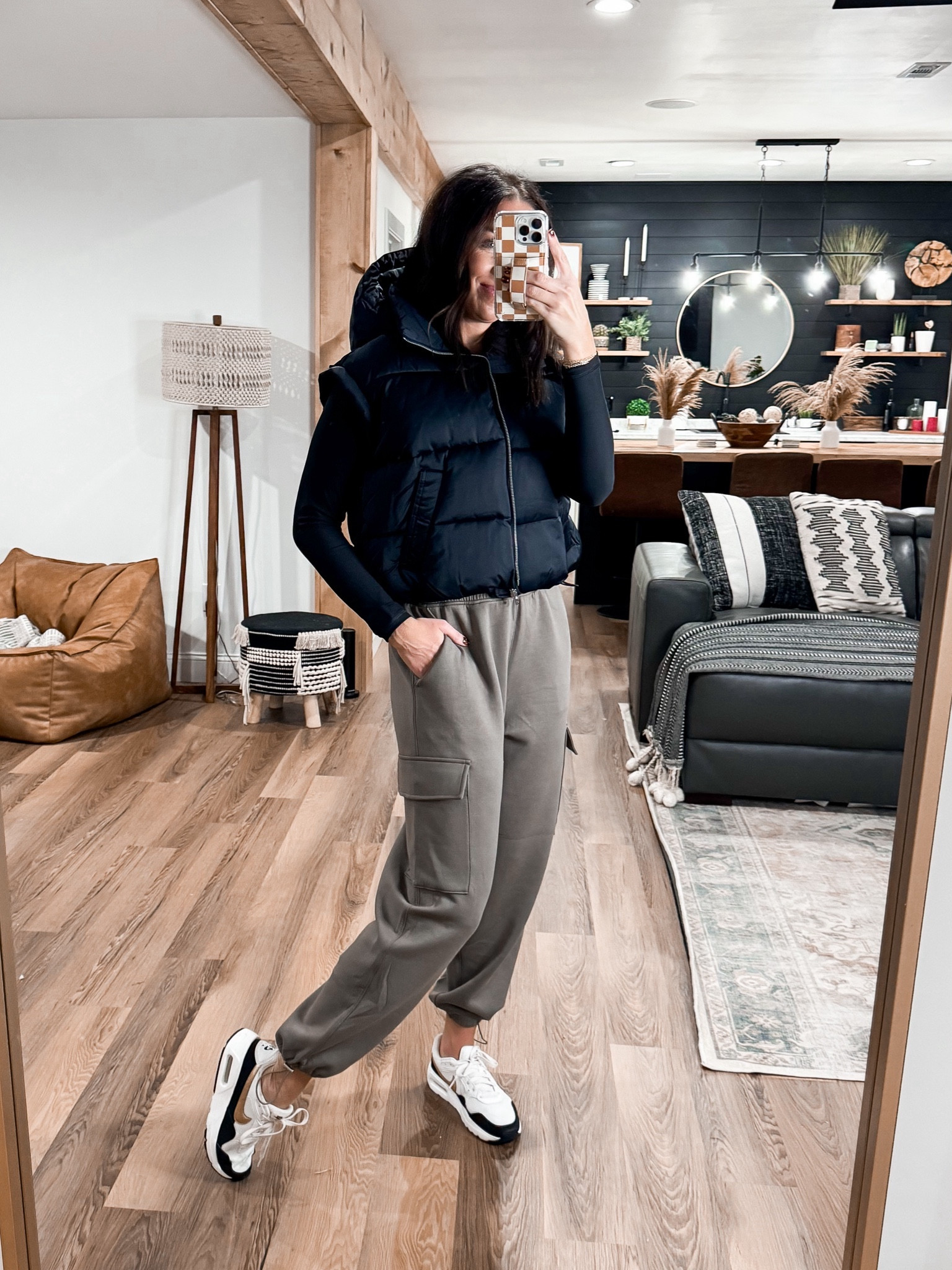 Top-medium 
Vest-medium
Cargo Sweatpants-medium 

Use code CYBERAFTTACK

#LTKCyberWeek 

#LTKstyletip #LTKsalealert